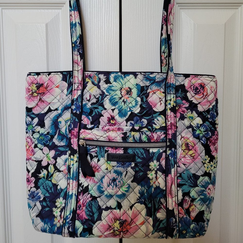 VERA BRADLEY ICONIC SMALL VERA TOTE GARDEN GROVE